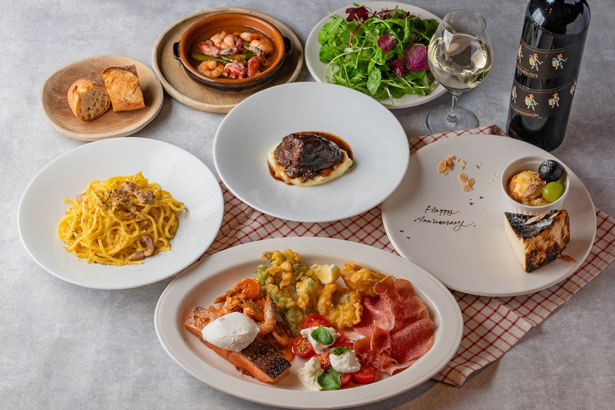 アニバーサリーシェアプラン【デザートはメッセージ付き】